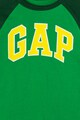 GAP Bluza cu imprimeu logo si maneci raglan Baieti