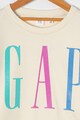 GAP Bluza sport cu imprimeu logo si decolt feu la baza gatului Fete