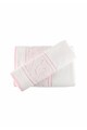 Hobby Sultan White Pink hímzett törölköző készlet, 2 db., 100% pamut, 50x90 cm, 70x140 cm férfi