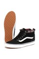 Vans Tenisi mid-high de piele intoarsa si piele nabuc Ward Barbati