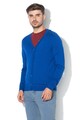 United Colors of Benetton Cardigan tricotat fin, cu nasturi Barbati