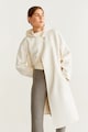 Mango Juliana gyapjútartalmú kapucnis kabát női