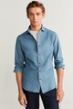 Mango Camasa slim fit din chambray Lieja Barbati