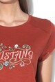 Mustang Tricou cu imprimeu logo Audrey Femei