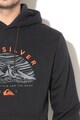 QUIKSILVER Big Log kapucnis pulóver kenguruzsebbel férfi