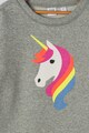 GAP Bluza sport cu imprimeu unicorn stralucitor Fete