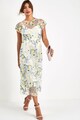 NEXT Rochie midi cu model floral brodat Femei