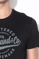 EDC by Esprit EDC by Espit, Tricou cu imprimeu text Barbati