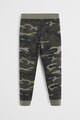 Mango Pantaloni jogger cu imprimeu camuflaj Fossil Baieti