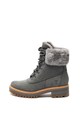 Timberland Bocanci din piele nabuc Courmayeur Valley 6 Inch Femei