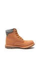 Timberland Bocanci impermeabili din piele nabuc, cu insertii din material textil Waterville Femei