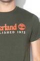 Timberland Tricou din bumbac organic, cu logo Barbati