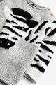 NEXT Pulover cu imprimeu zebra Baieti