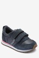 NEXT Pantofi sport de piele intoarsa, cu inchidere velcro Fete