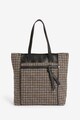 NEXT Geanta shopper cu model houndstooth Femei