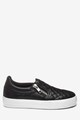 NEXT Pantofi slip-on cu aspect matlasat Fete