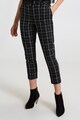 Motivi Pantaloni capri conici cu model tartan Femei