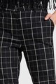 Motivi Pantaloni capri conici cu model tartan Femei