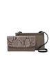 Fossil Geanta crossbody de piele, cu detalii cu model reptila Sage Femei