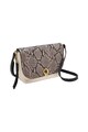 Fossil Geanta crossbody de piele cu aspect de piele de sarpe Maya Femei