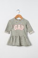 GAP Rochie tip bluza sport evazata, cu logo brodat Fete