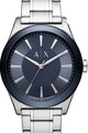 ARMANI EXCHANGE Ceas rotund cu bratara metalica Barbati