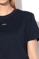 Esprit Organikuspamut-póló logós részlettel női