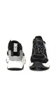 Steve Madden Pantofi sport cu insertii de piele intoarsa si detalii holografice Flexy Femei