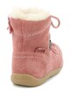 Kickers kids Ghete de piele intoarsa cu captuseala de blana sintetica Bamara Fete