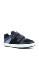 Kickers kids Pantofi sport de piele ecologica, cu garnituri de piele intoarsa Gready Fete