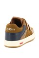 Kickers kids Pantofi sport de piele ecologica, cu garnituri de piele intoarsa Gready Baieti