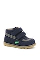 Kickers kids Ghete de piele nabuc Nonomatic Fete