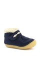 Kickers kids Ghete de piele intoarsa cu velcro Soetnic Fete