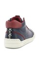 Kickers kids Pantofi port de piele, cu insertii textile Winley Fete