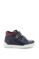 Kickers kids Pantofi sport mid-hi de piele Wip Baieti