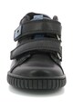 Kickers kids Pantofi sport mid-hi de piele Wip Baieti