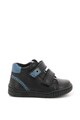 Kickers kids Pantofi sport mid-hi de piele Wip Baieti