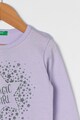 United Colors of Benetton Bluza cu detalii stralucitoare Fete