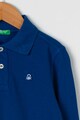 United Colors of Benetton Bluza polo cu logo brodat Baieti
