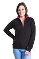 Trespass Bluza sport din fleece cu fermoar scurt Skylar Femei