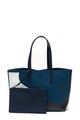 Lacoste Geanta shopper reversibila, de piele ecologica Femei