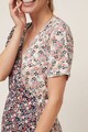 NEXT Bluza petrecuta cu model floral Femei