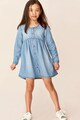 NEXT Rochie tip camasa evazata de chambray Fete