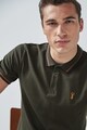 NEXT Tricou polo slim fit, cu terminatii contrastante Barbati