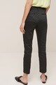 NEXT Pantaloni chino crop, cu imprimeu grafic Femei