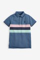 NEXT Tricou polo cu model colorblock Baieti