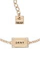 DKNY Bratara cu logo si cristale Swarovski Femei