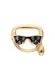 Karl Lagerfeld 12 karátos arannyal bevont fülbevaló szett - 2 pár női