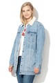 Levi's Jacheta de denim cu captuseala din material teddy Ex-Boyfriend Femei