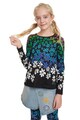 DESIGUAL Bluza cu imprimeu floral Fete